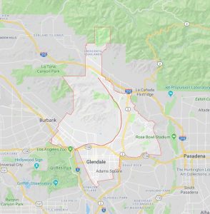glendale ca real estate agents and realtors map